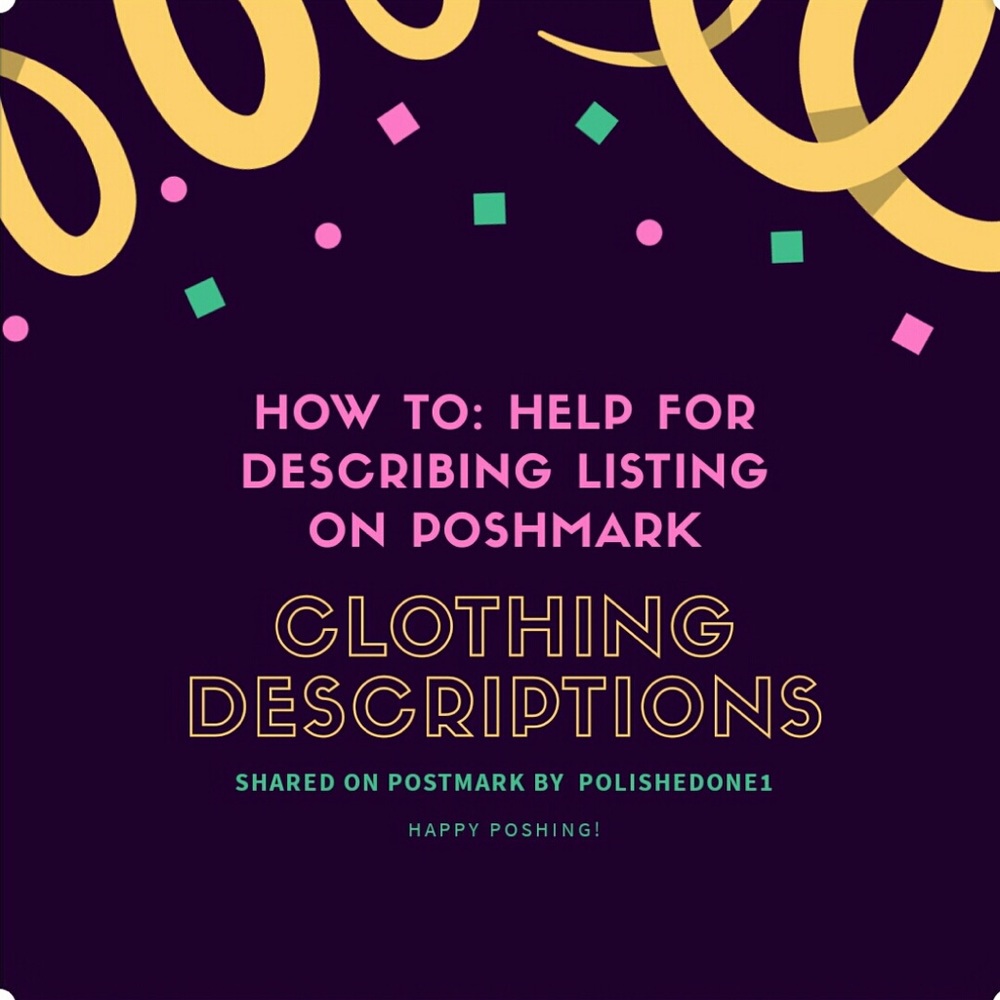 HOW TO: Clothing Description Guide! 👖👚👗👔👠👙👘
